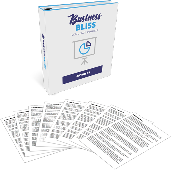 Business Bliss High-Quality PLR Articles