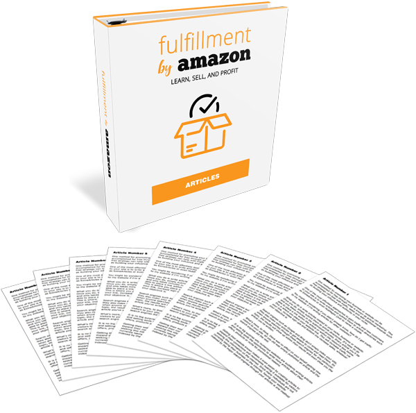 Fulfillment By Amazon High-Quality PLR Articles