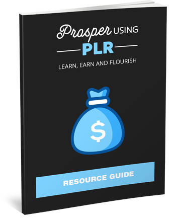 Prosper Using PLR Resource Cheat Sheet