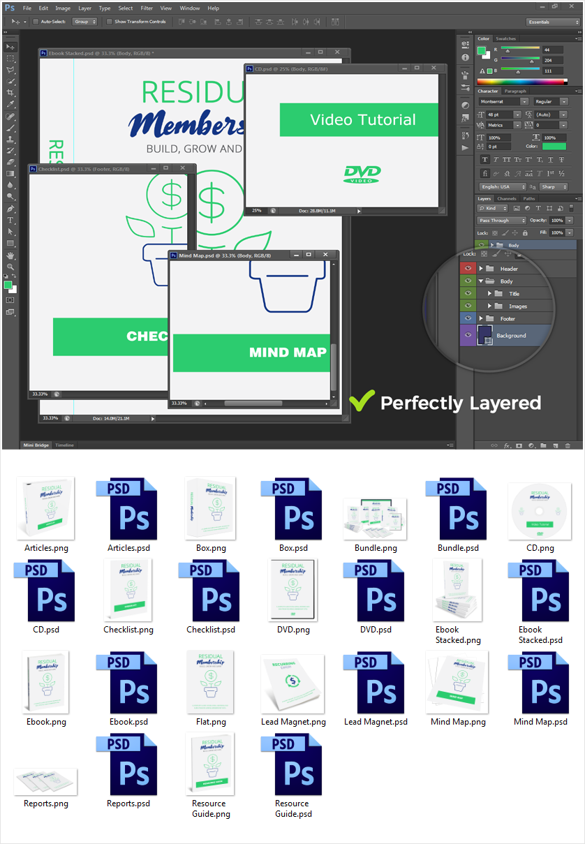 Residual Membership Source Graphic Files