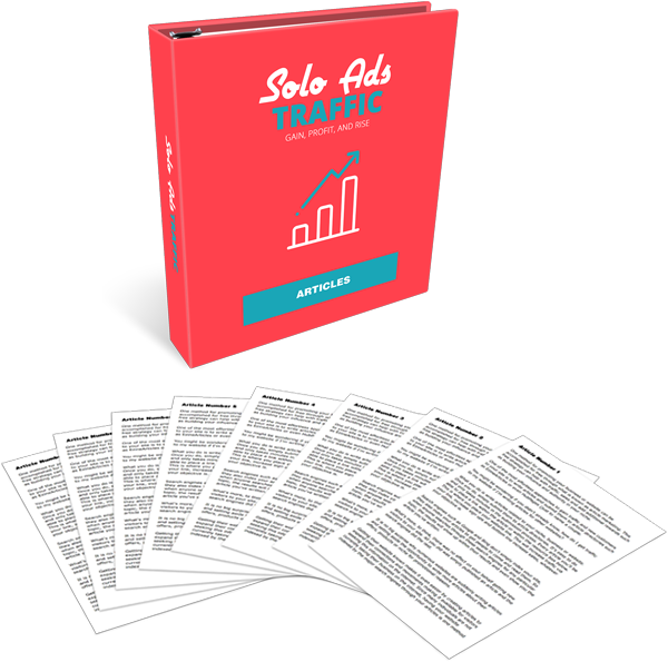 Solo Ads Traffic High-Quality PLR Articles